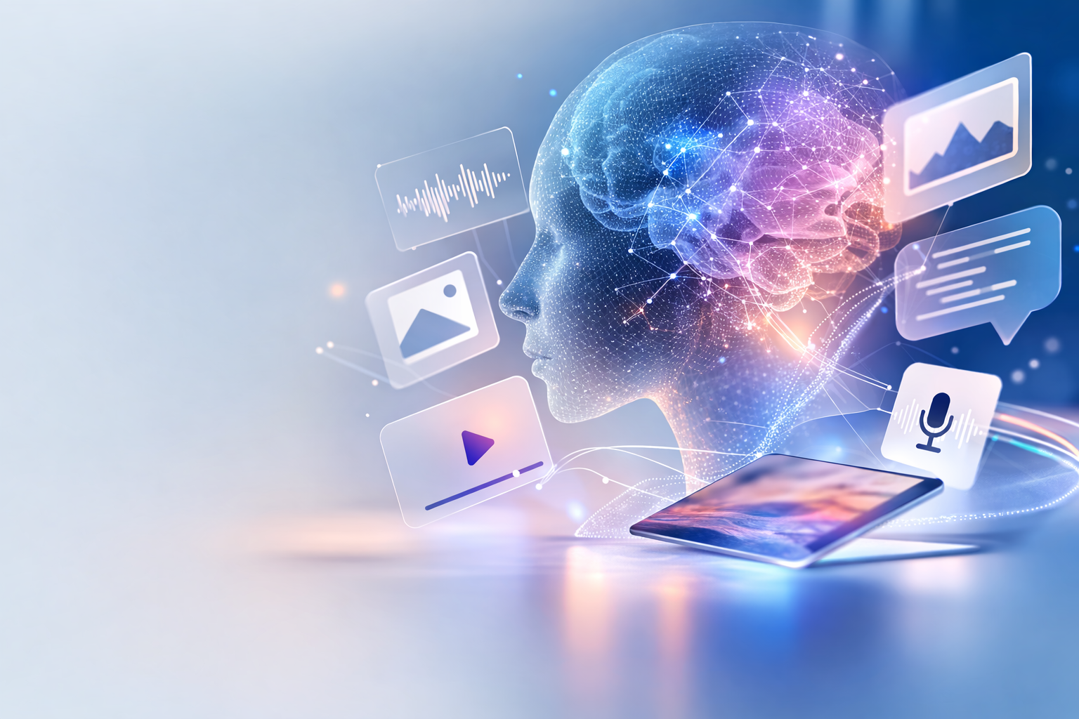 Multimodale KI - Bild, Text, Audio und Video